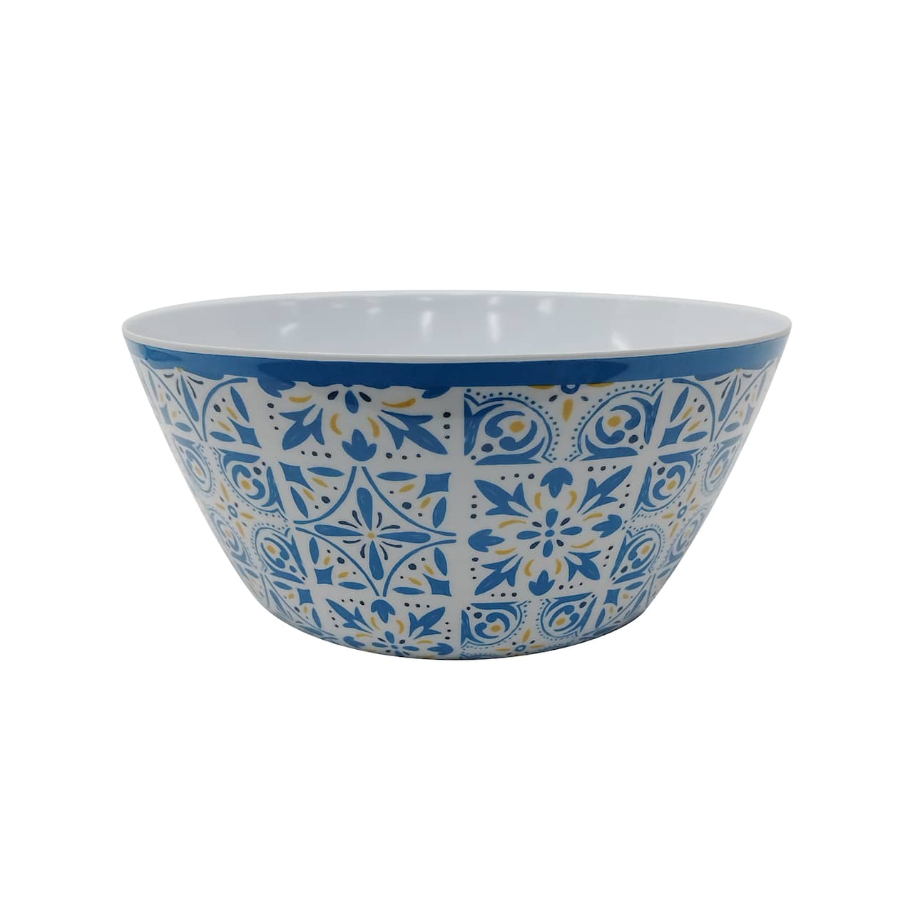 Citrus Kitchen 10" Blue Tile Melamine Bowl by Celebrate It™